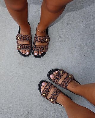 Graysin Quilted Slide