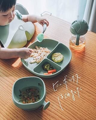 シリコンボウル+リッド(蓋・吸盤付きボウル)/Silicone Bowl+ シリコンボウル+リッド(蓋・吸盤付きボウル)/Silicone Bowl+