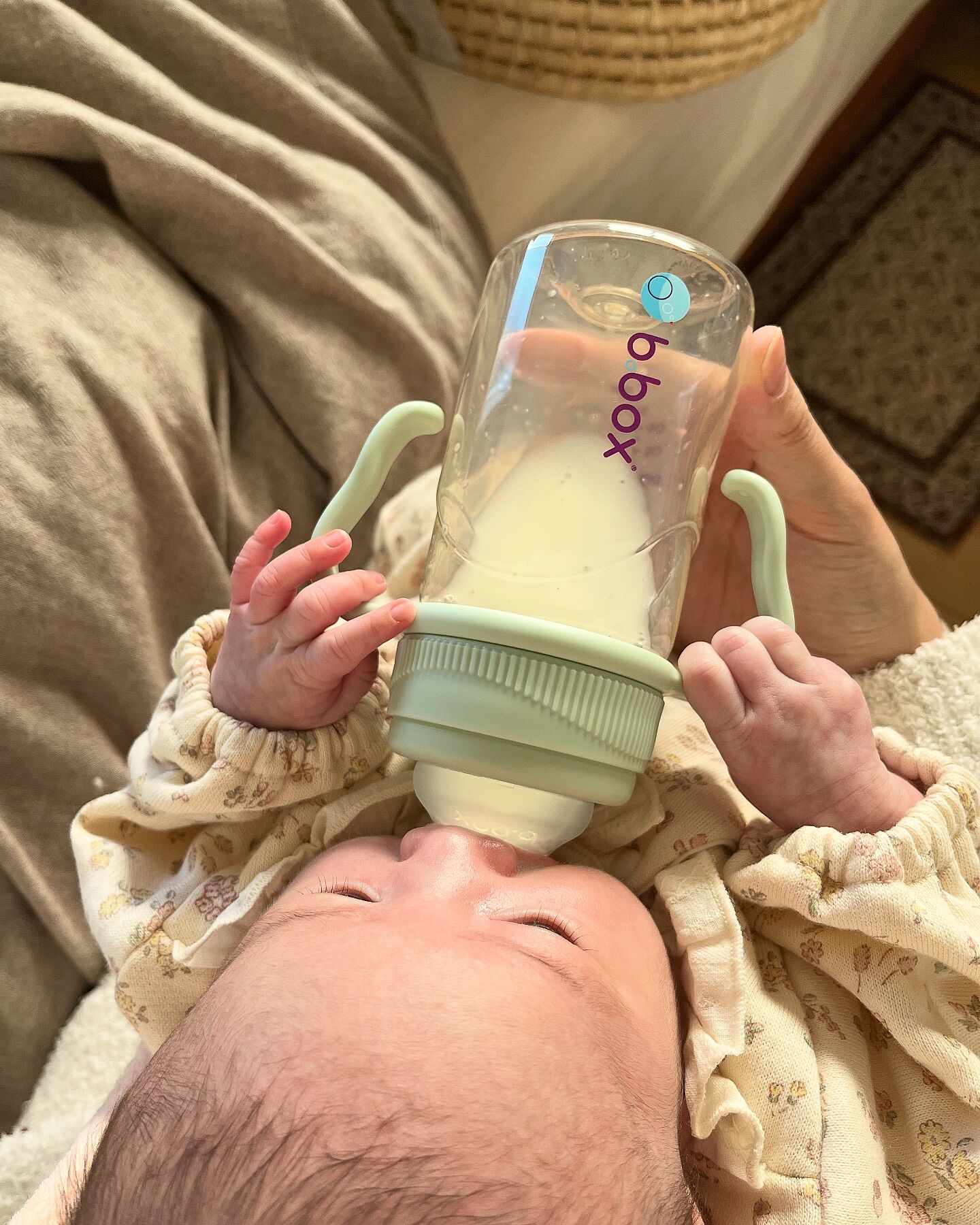 PPSU製哺乳瓶専用ハンドル/PPSU Baby Bottle Handles - Sage