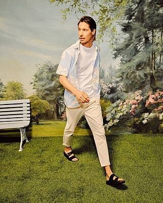 ecco 2nd cozmo men's two band slide