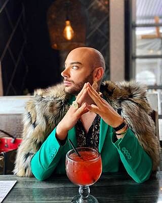 Hooded Men's Faux Fur Coat | Wolverine