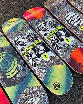 ☑️ DIOS X SLUMPED SKATE DECK-