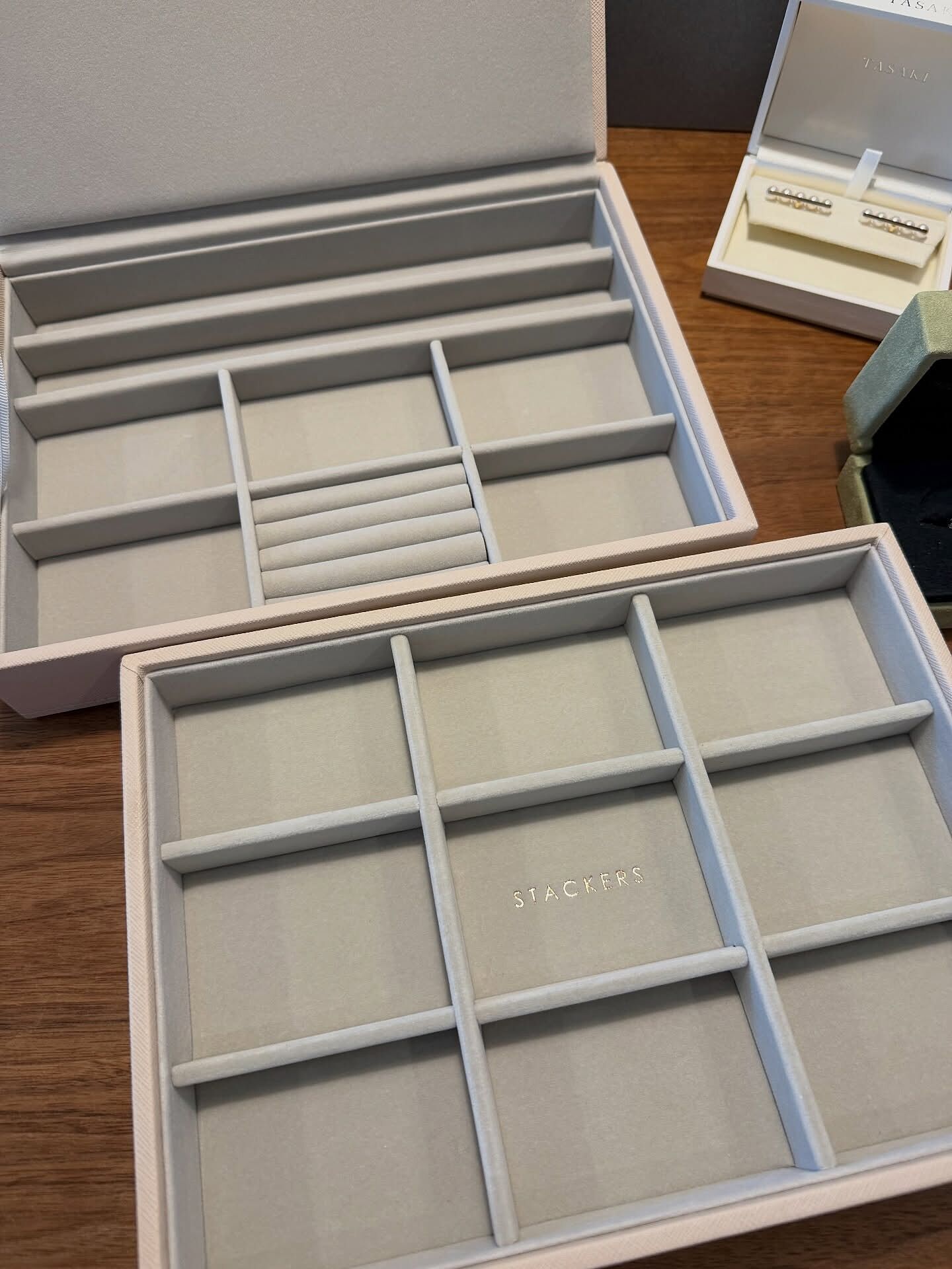 Stackers Black Classic Jewellery Box Lid – STACKERS LONDON