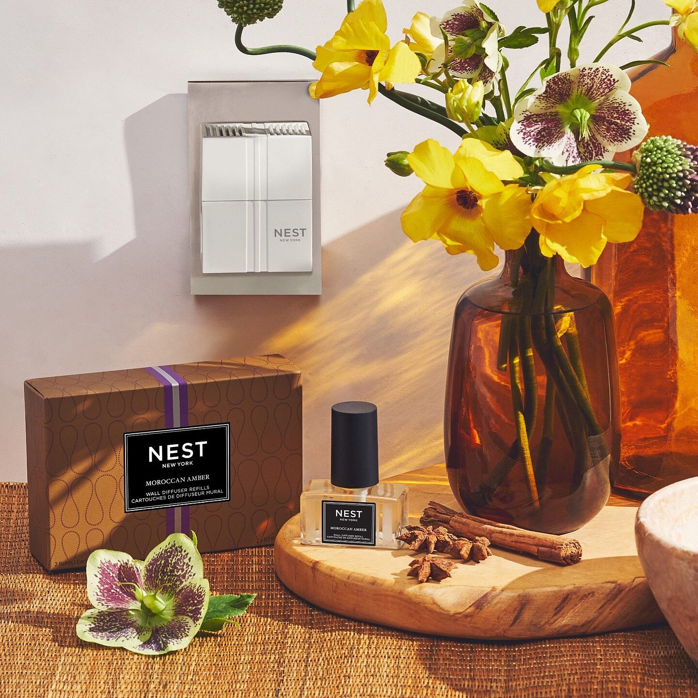 Moroccan Amber Wall Diffuser Refills | NEST New York