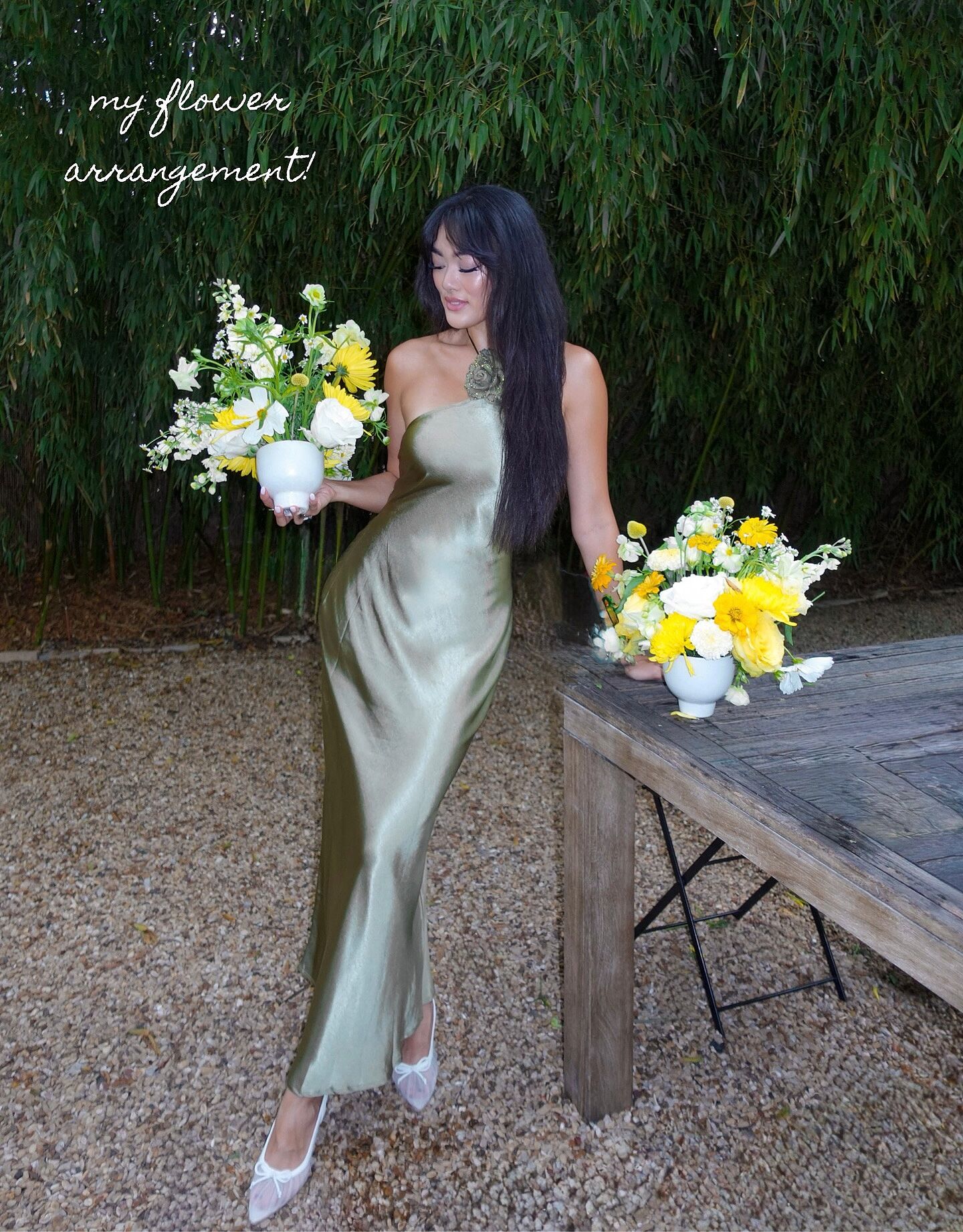 selfie leslie green silk dress Hey Girl Long Satin Cowl Neck Dress Forest Green