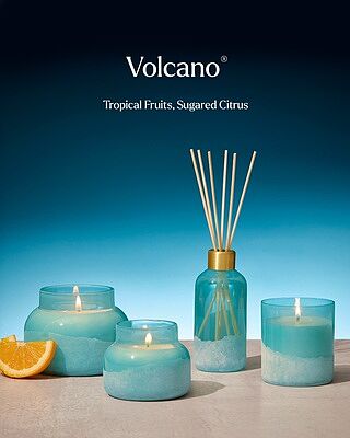 Volcano Petite Candle - Luce D'Amalfi | Capri Blue