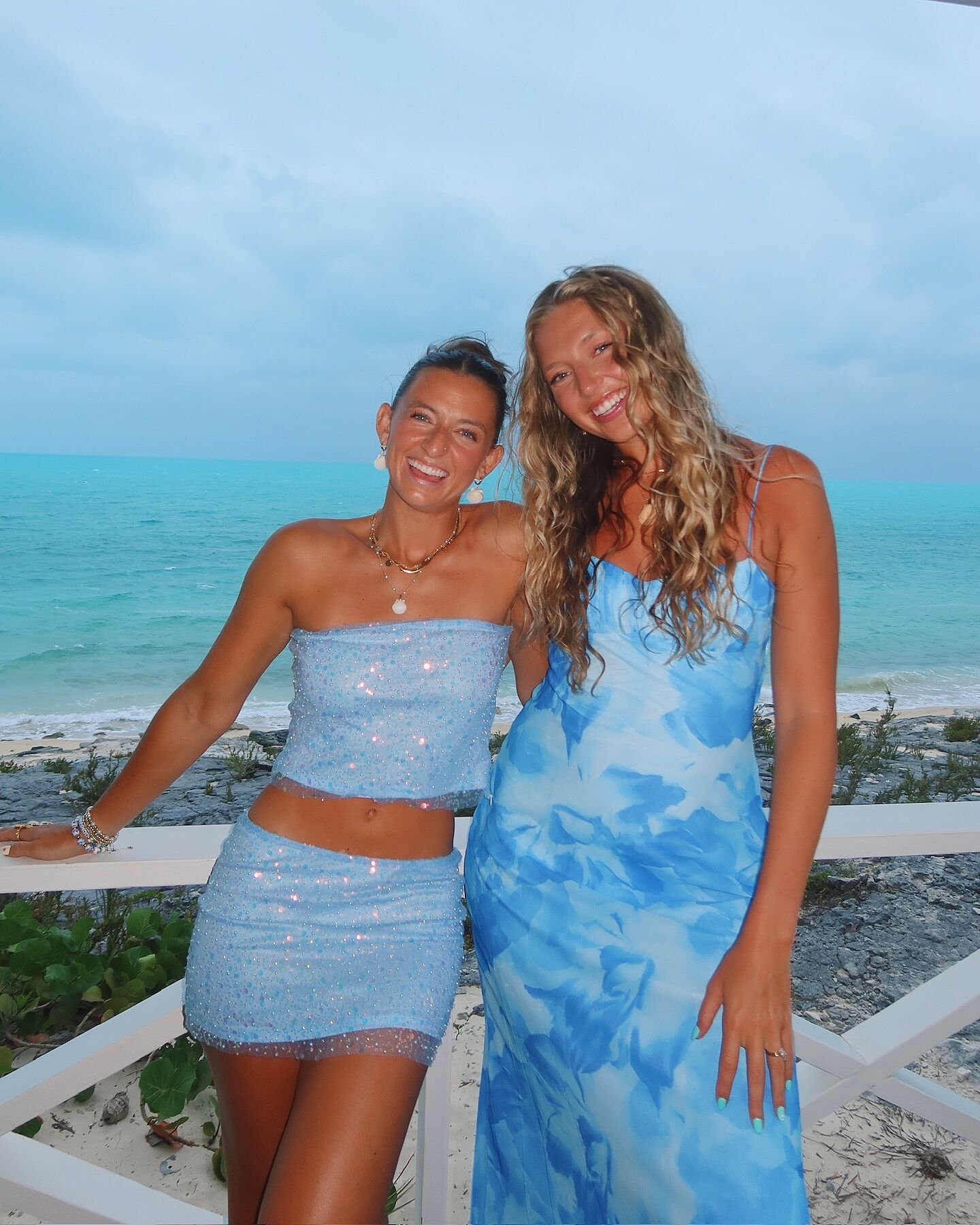Shop the Nerida Low Back Twist Maxi Dress Blue