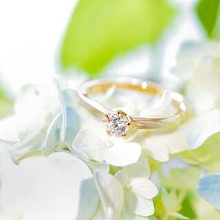 婚約指輪「桜あわせ」 | 結婚指輪・婚約指輪の杢目金屋