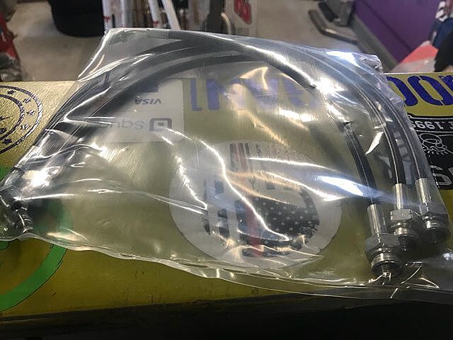 Chase Bays Caliper Brake Lines - 89-98 Nissan S13 / S14