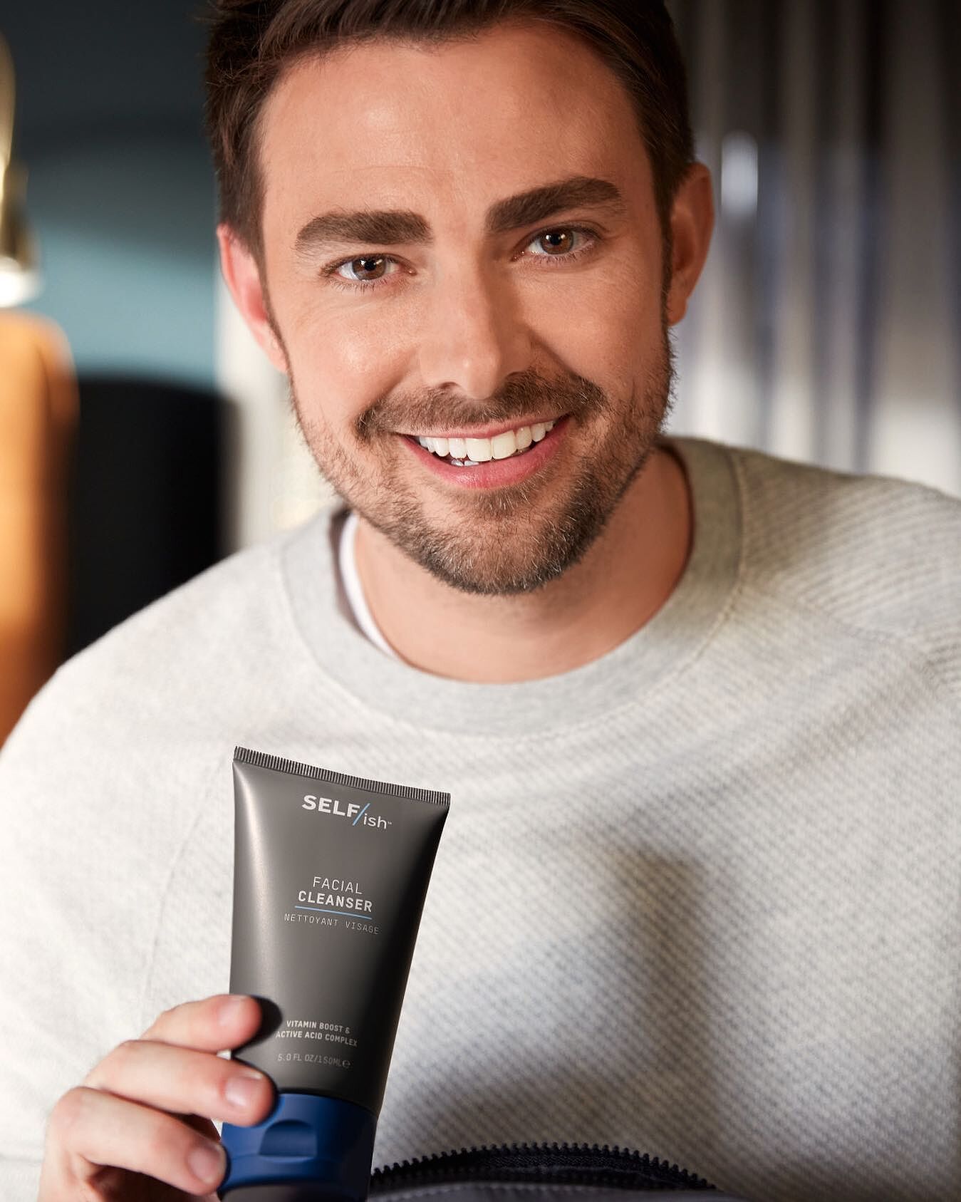 moustache ocean face wash