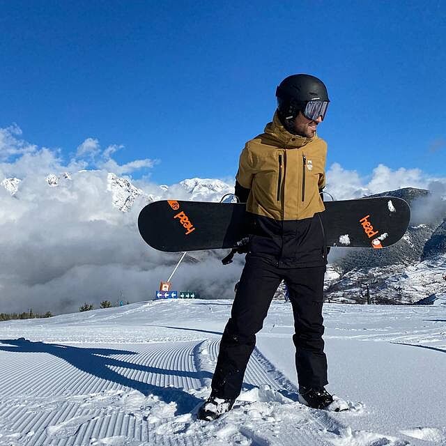 Montec Fawk 2021 Snowboard Jacket Gold/Black