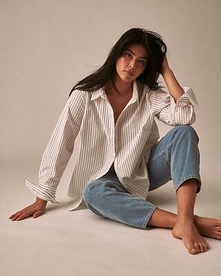 Henning x US Madison Shirt - Blue/White Stripe – Universal Standard