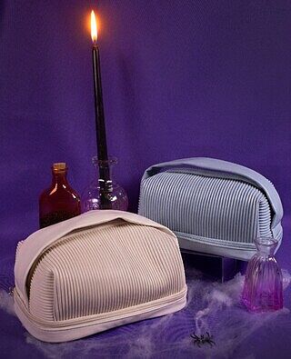 Valencia Double Layer Makeup Bag