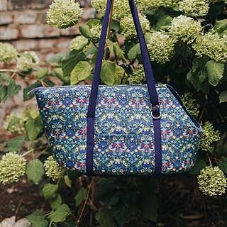 Strawberry Thief Adjustable Luxury Dog Carrier