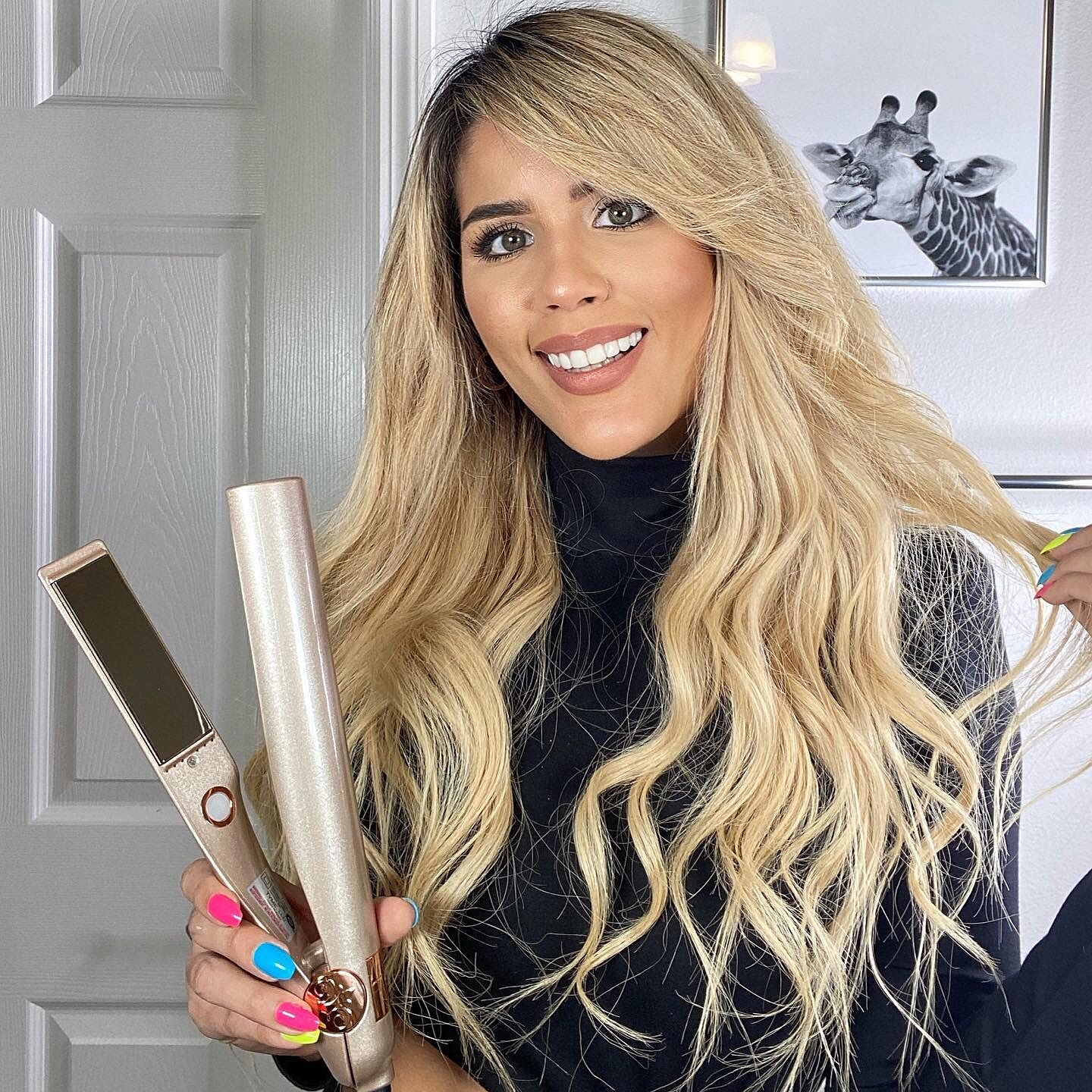 hunices curling iron