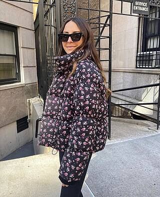 floral puffer