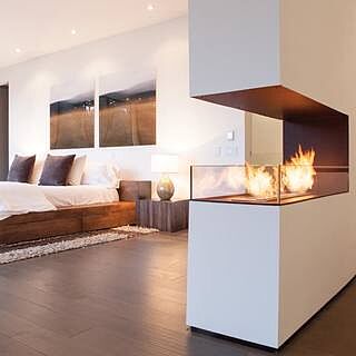 XL700 Ethanol Burner: Linear Bioethanol Flame - MAD