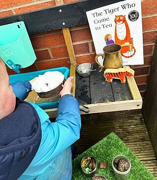 TP Early Fun Mud Kitchen Playhouse Accessory - FSC® certified
