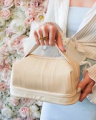 Valencia Double Layer Makeup Bag