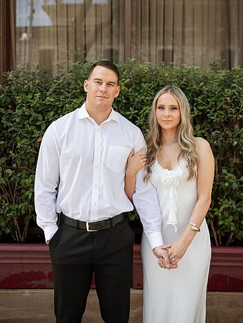 Prosecco White Rosette Frill Maxi Dress