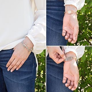 Rhythm and Blues Beaded Medical ID Bracelet | Lauren's Hope