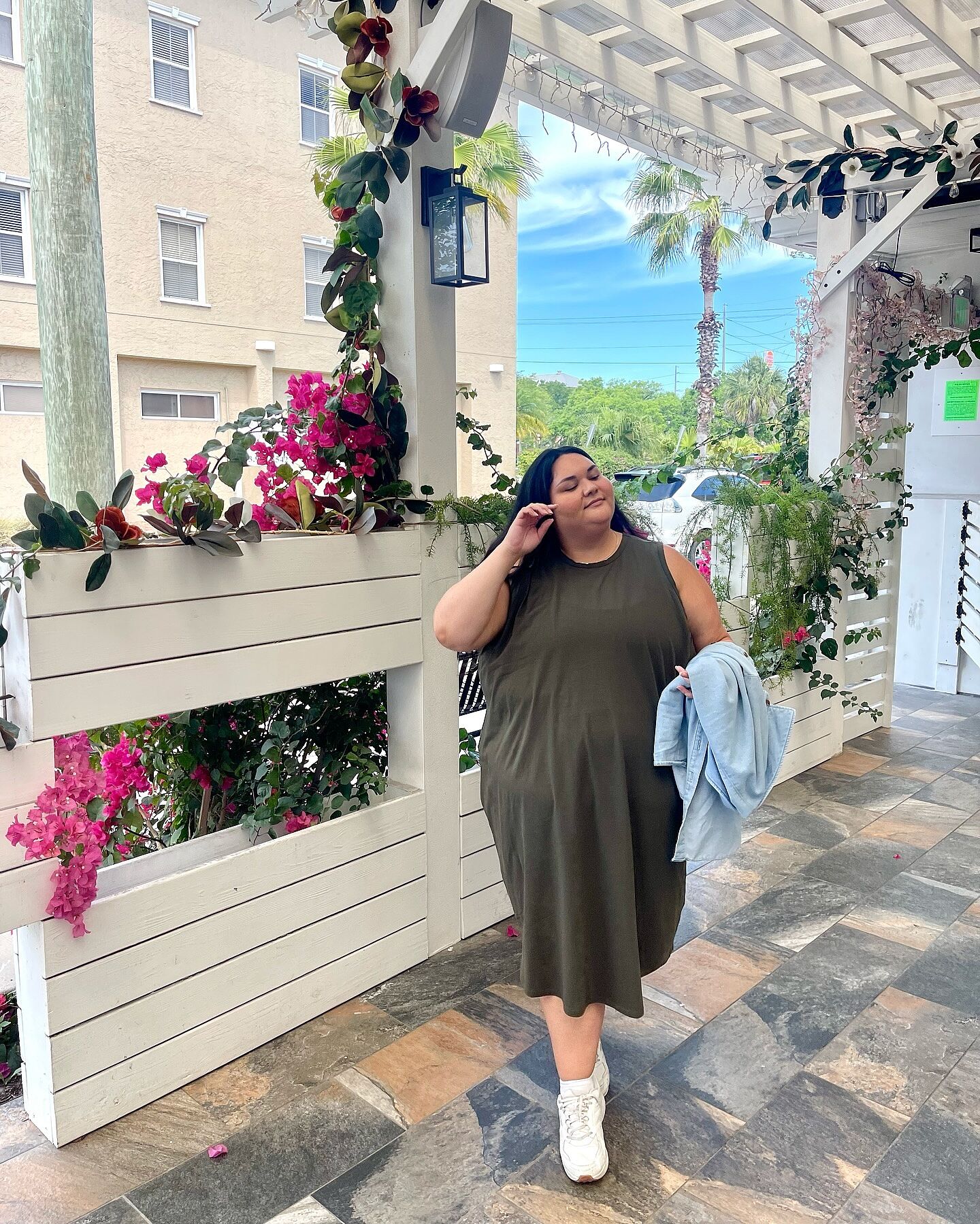 Cai High Neck Tank Dress - Cerise – Universal Standard