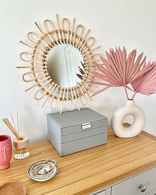 Pebble Grey Classic Jewellery Box