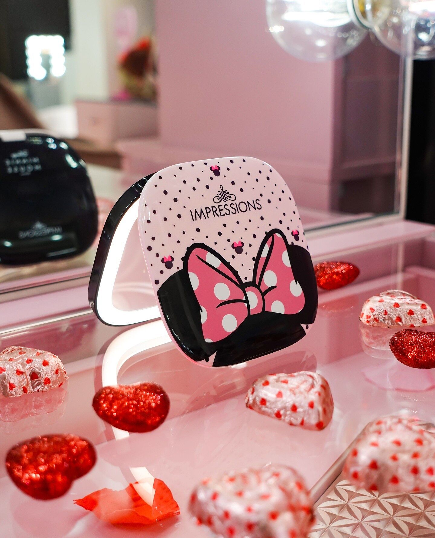 Minnie Mouse LED Rechargeable Compact Mirror • Impressions Vanity Co.