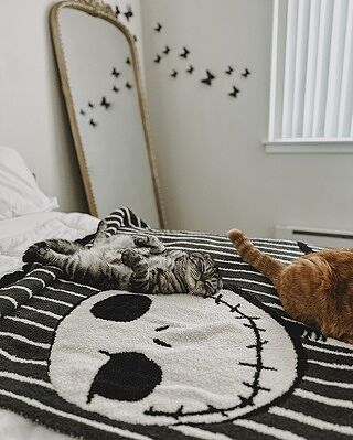 CozyChic® Disney Jack Skellington Throw | Barefoot Dreams®