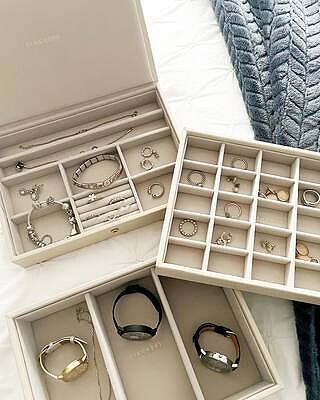 Oatmeal Classic Jewellery Box