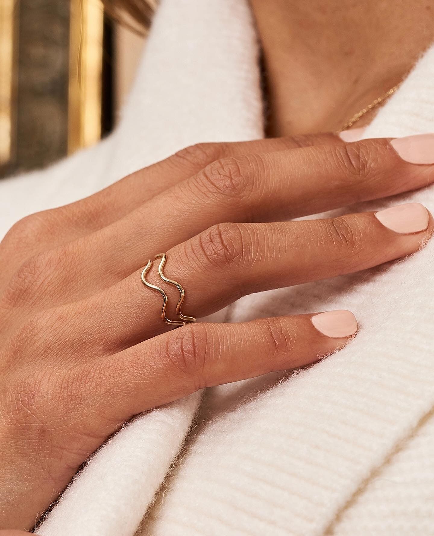 美品 wave ring (IRIS 47) IRIS47 指輪 リング 「IRIS 47」wave ring レディース
