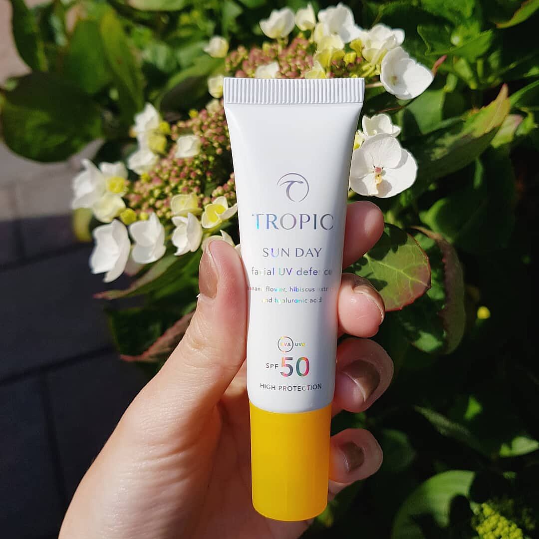 tropic skincare sun day facial uv defence spf 50