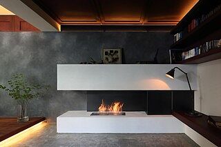 XL700 Ethanol Burner: Linear Bioethanol Flame - MAD