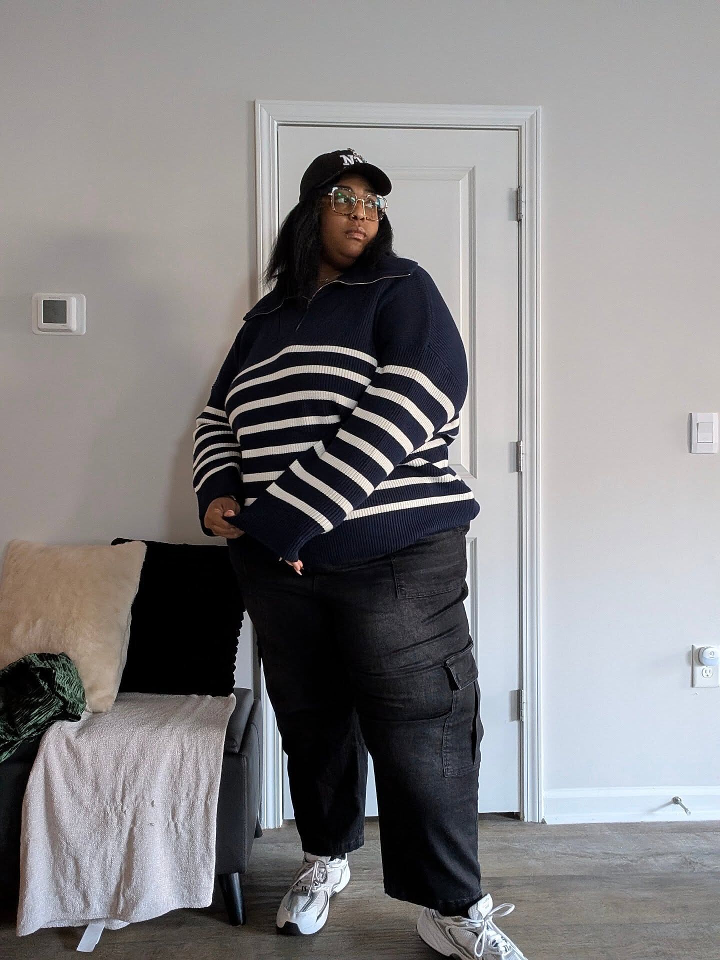 Brenda Zip Sweater - Blue Grey – Universal Standard