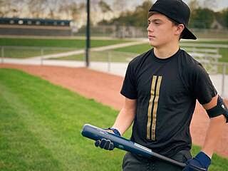 WORKMAN3 BATTING GLOVES "NAVY"