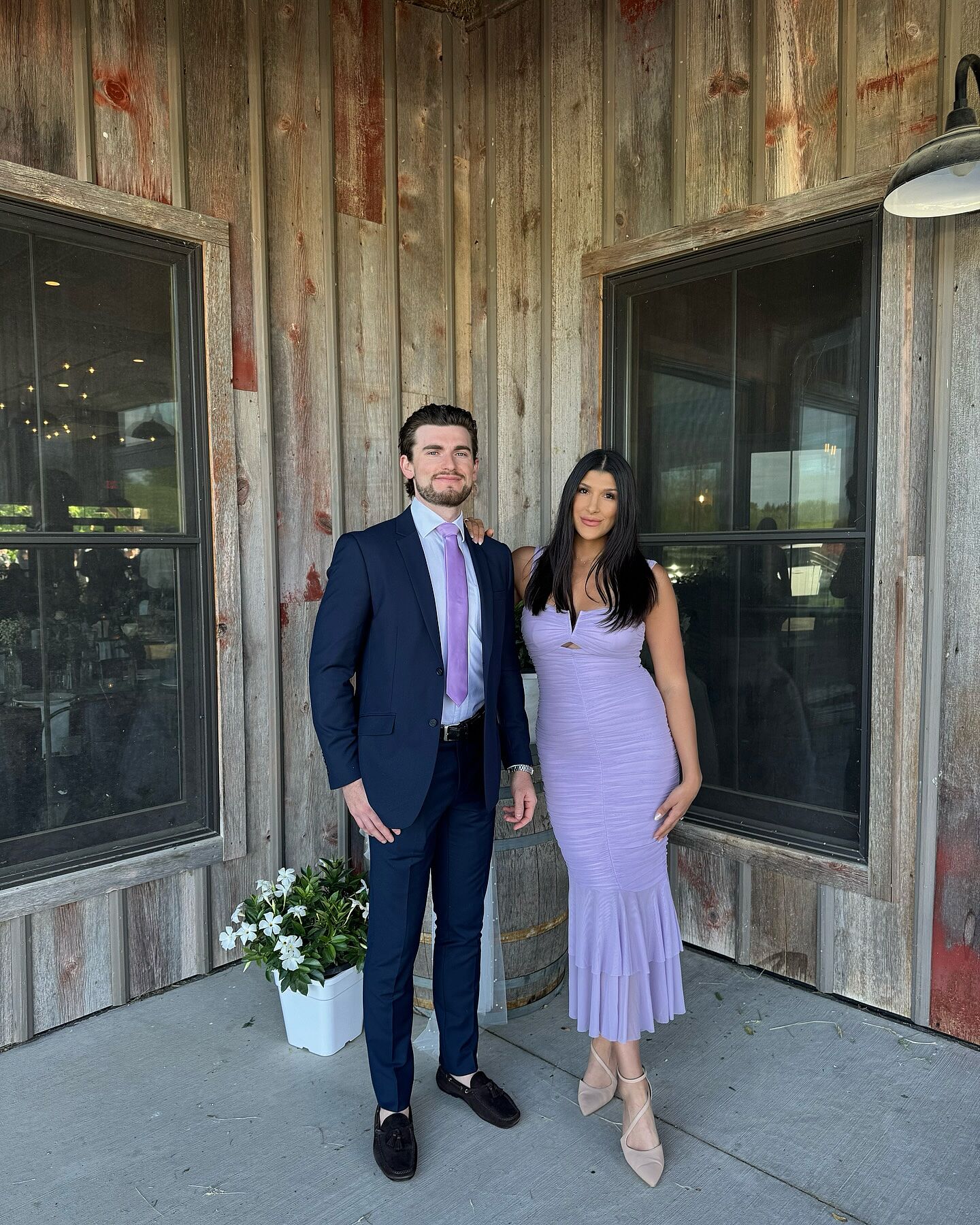 selfie leslie nadia ruched fishtail maxi dress Nadia Ruched Fishtail Maxi Dress Lilac