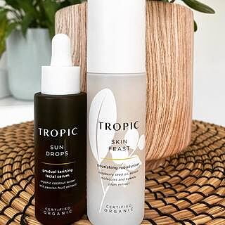 tropic face tan