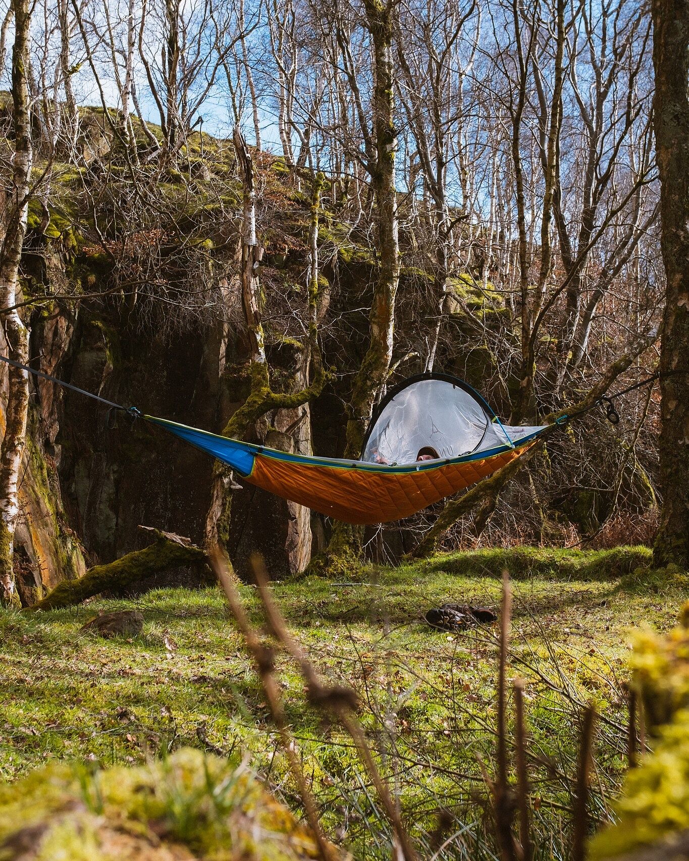 UNA 1-Person Hammock Tent | A Lightweight Tent in The Trees UNA 1-Person Hammock Tent | A Lightweight Tent in The Trees