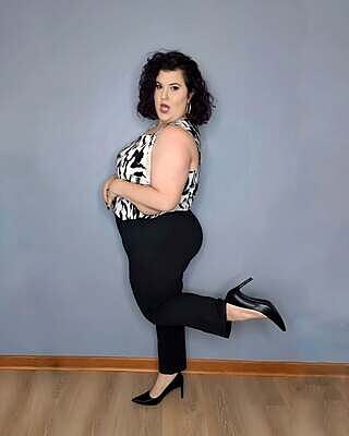 Cigarette Ponte Pants