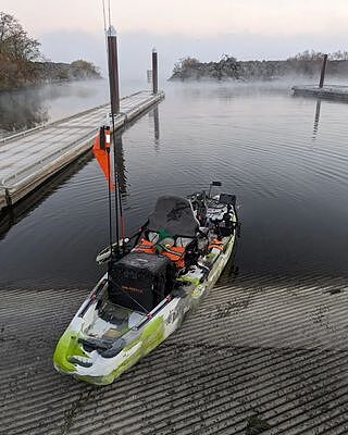 YakAttack® VISIPole II™, GearTrac™ Ready, Includes Flag - Kayak