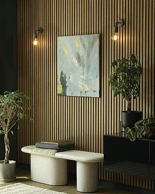 Knurled Edison Wall Light