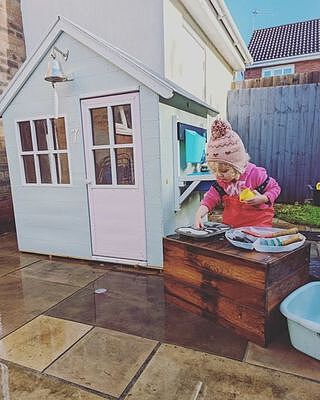 TP Hideaway Wooden Playhouse - FSC® certified