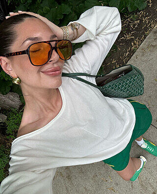 DOLMAN SLEEVE SWEATER