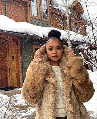 African Golden Cat Faux Fur Women's Coat | SpiritHoods