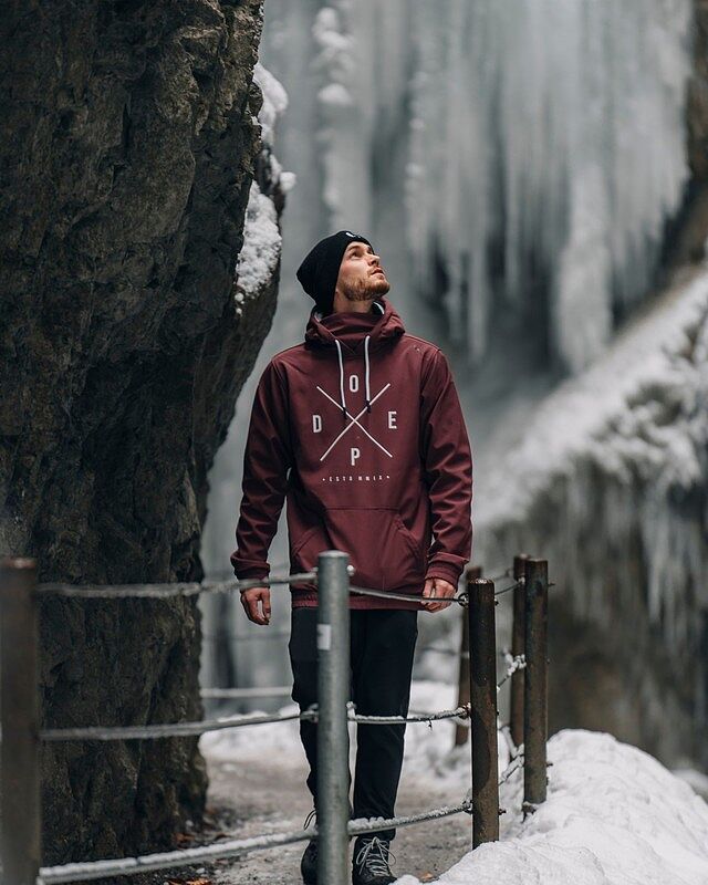 Dope Yeti 10k Snowboard Jacket Burgundy