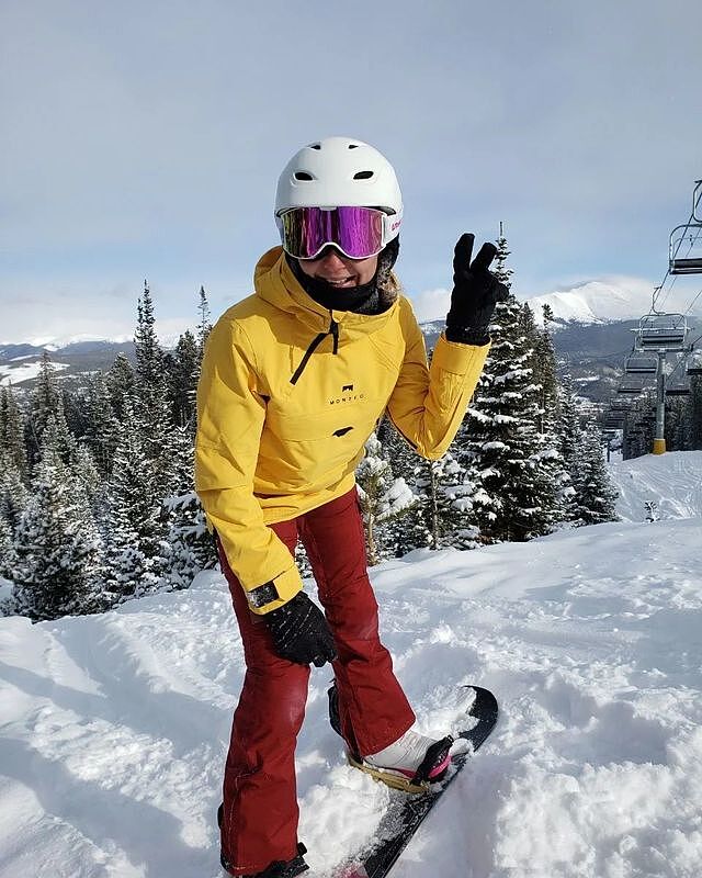 Montec Dune W 2021 Women's Ski Jacket Yellow