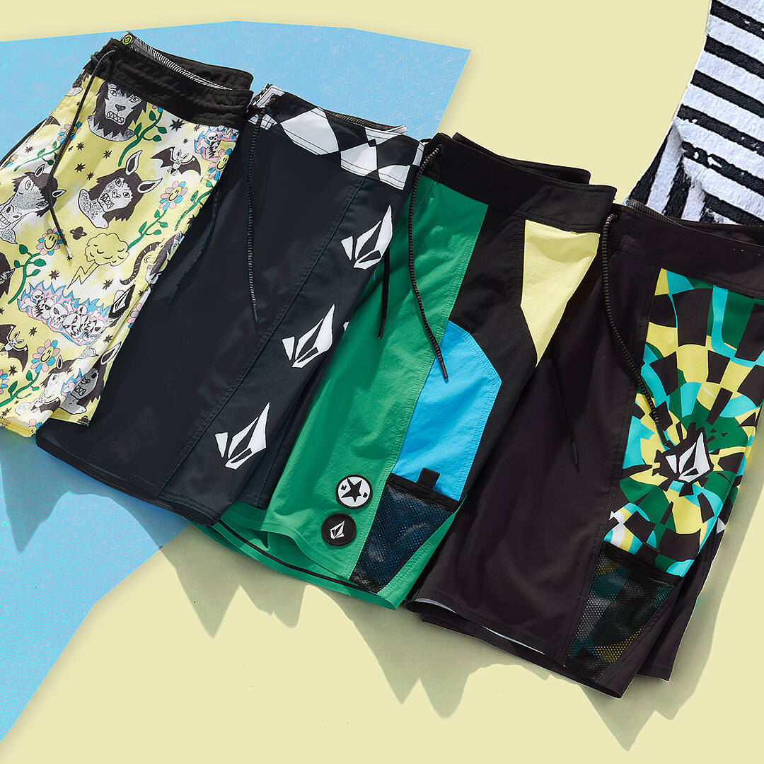 Surf Vitals Jack Robinson Mod-Tech Trunks - Military – Volcom US