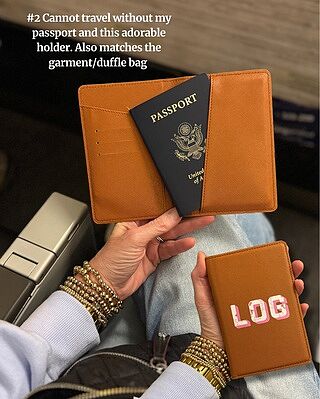 Custom Passport Holder Stylish Travel Essential Sprinkled With