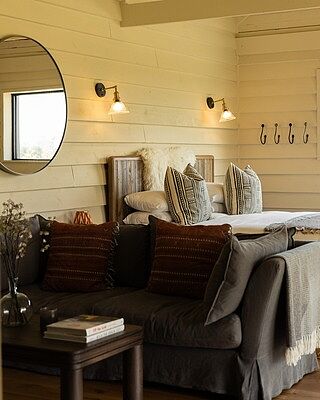 Brooklyn Glass Funnel Wall Light - 7 Inch