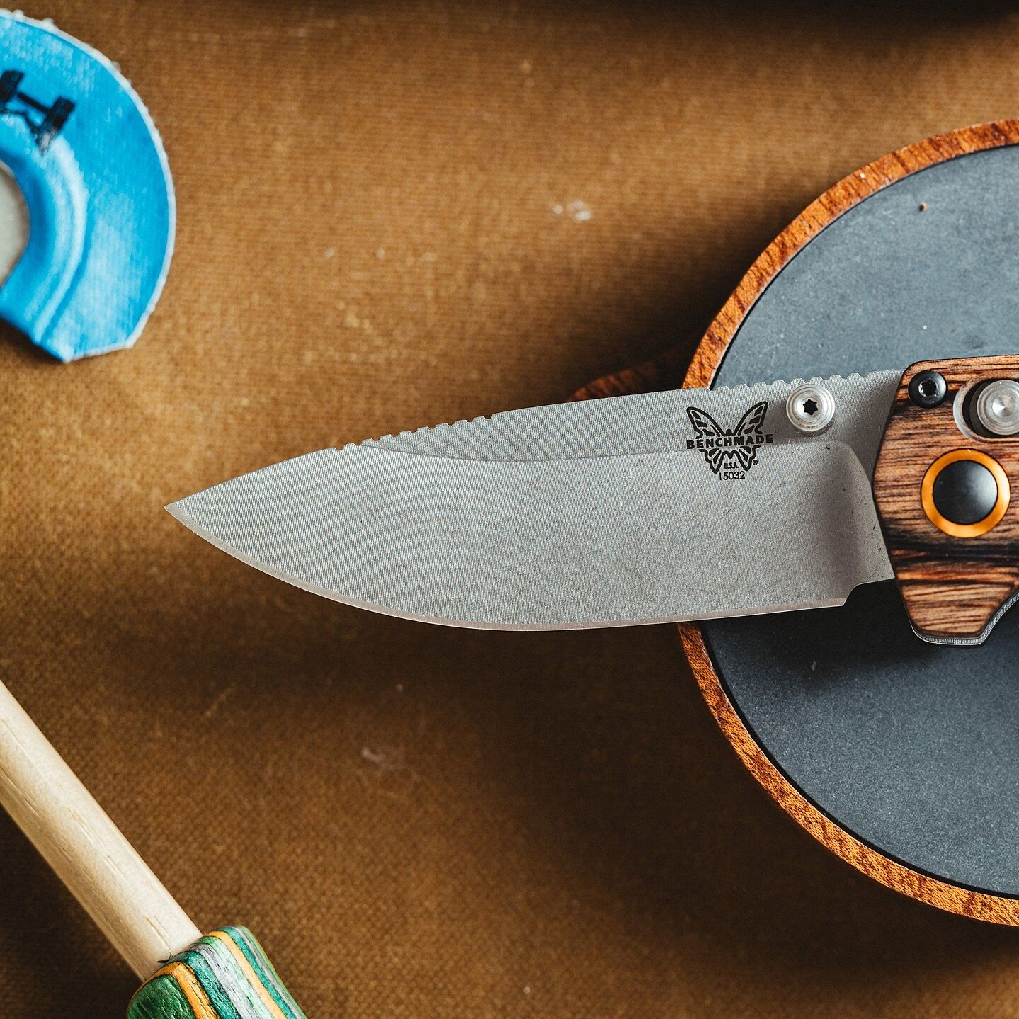 Versatile 15032 North Fork Knife - Maple Stabilized Wood